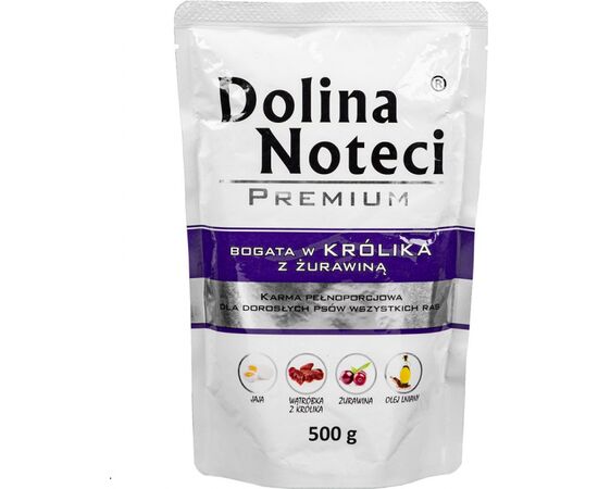 DOLINA NOTECI 5902921300847 RABBIT CRANBERRY 500 G