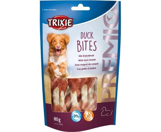 TRIXIE SNACKI PREMIO DUCK BITES - DOG TREAT - 80G