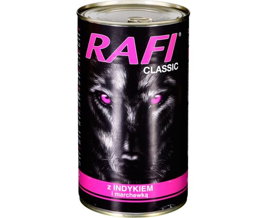 DOLINA NOTECI RAFI CLASSIC WITH TURKEY AND CARROTS - WET DOG FOOD - 1240G