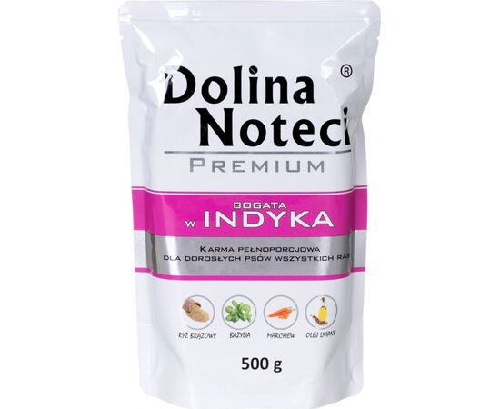 DOLINA NOTECI PREMIUM INDYKA 500 G TURKEY, VEGETABLE ADULT