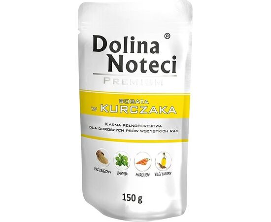 DOLINA NOTECI PREMIUM RICH IN CHICKEN - WET DOG FOOD - 150G