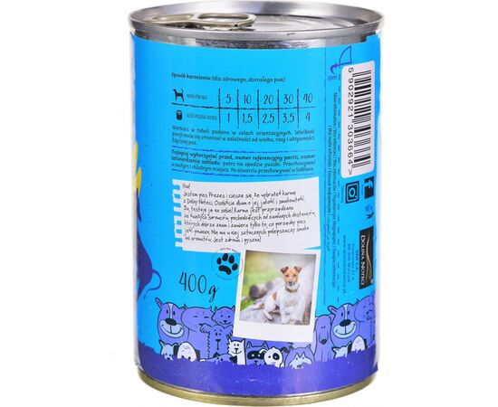 DOLINA NOTECI SUPERFOOD WITH VEAL AND LAMB - WET DOG FOOD - 400G