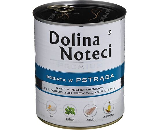 DOLINA NOTECI PREMIUM RICH IN TROUT - WET DOG FOOD - 800 G