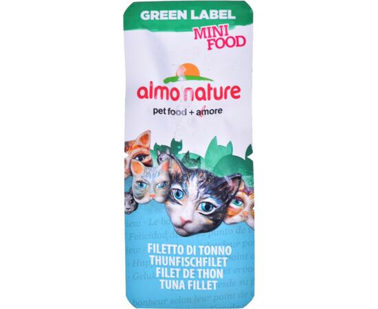 ALMO NATURE GREEN LABEL MINI FOOD FILET TUŃCZYK 3G