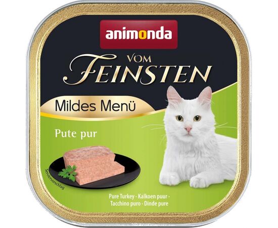 ANIMONDA VOM FEINSTEN MILDES MENU PUTE PUR - WET CAT FOOD - 100G