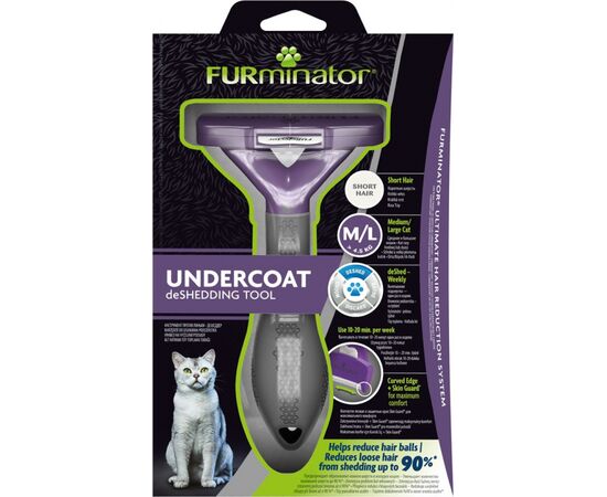 FURMINATOR - FURMINATOR FOR SHORT-HAIRED CATS - M/L