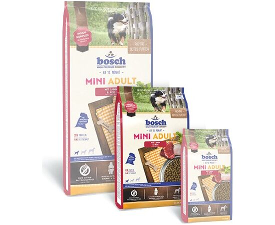 BOSCH MINI ADULT WITH LAMB & RICE