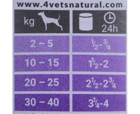 4VETS NATURAL GASTRO INTESTINAL DOG - WET DOG FOOD - 400 G