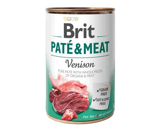 BRIT PATÉ & MEAT WITH VENISON - 400G