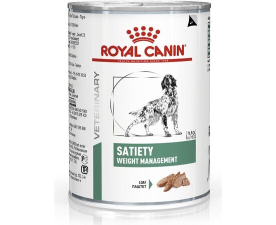 ROYAL CANIN VET SATIETY WEIGHT MANAGEMENT WET DOG FOOD PÂTÉ 410 G