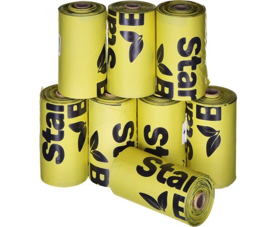 STARCH BAG - DOG POOP BAGS - 8 X 15