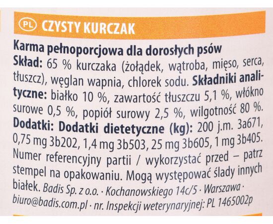 ANIMONDA GRANCARNO SINGLE PROTEIN FLAVOR: CHICKEN - 400G CAN