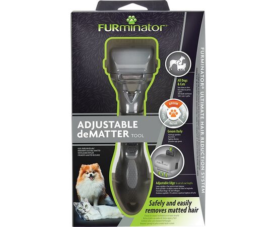 FURMINATOR ADJUSTABLE DEMATTER TOOL