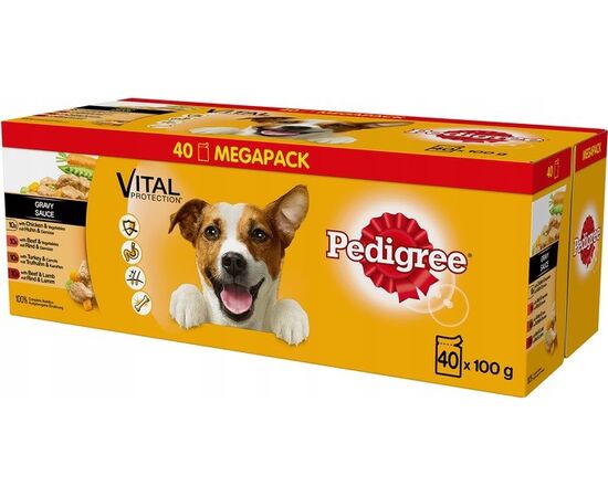 PEDIGREE VITAL PROTECTION GRAVY 40X100 G