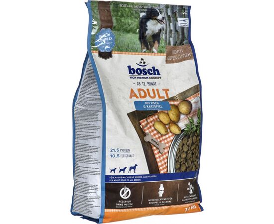 BOSCH 04030  FISCH & POTATO FOOD FOR ADULT DOGS 3 KG