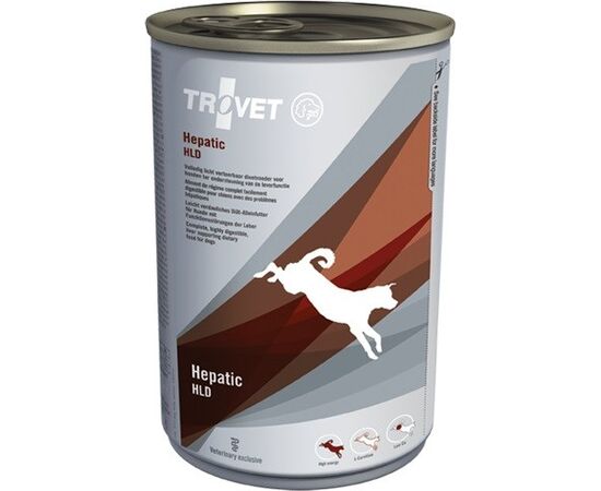 TROVET HEPATIC HLD CHICKEN - WET DOG FOOD - 400 G