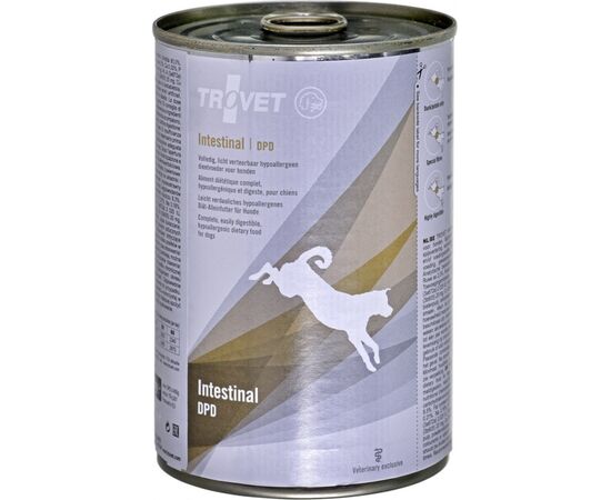 TROVET INTESTINAL DPD WITH DUCK - WET DOG FOOD - 400 G