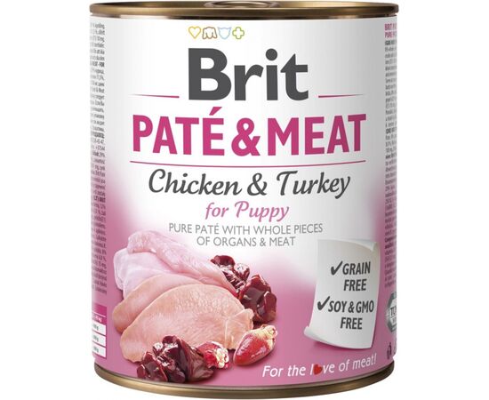 BRIT PATÉ & MEAT PUPPY - 800G