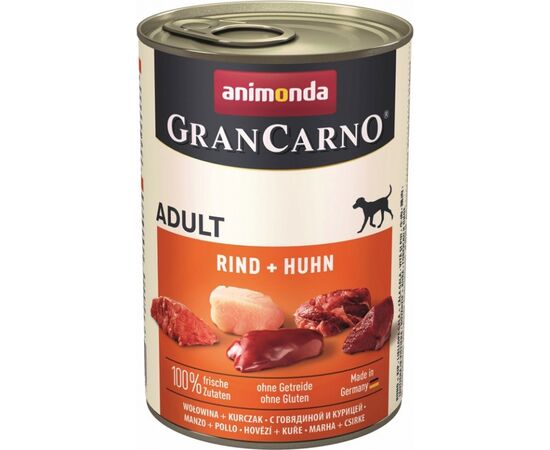ANIMONDA GRANCARNO ORIGINAL BEEF, CHICKEN ADULT 400 G