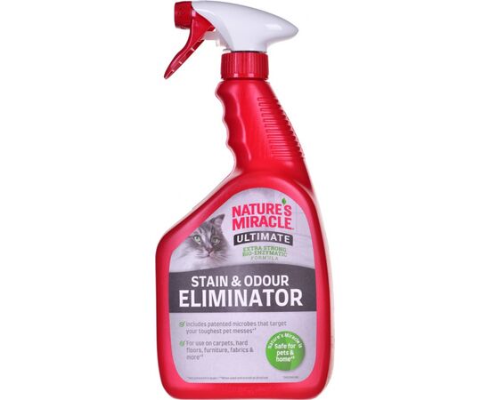 NATURE'S MIRACLE SET-IN OXY STAIN&ODOUR REMOVER CAT 709ML