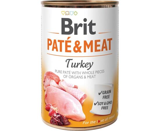 BRIT PATÉ & MEAT WITH TURKEY - 400G