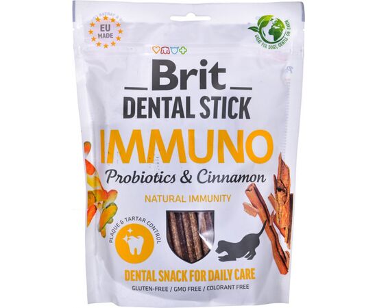 BRIT DENTAL STICK IMMUNO PROBIOTICS & CINNAMON 251G