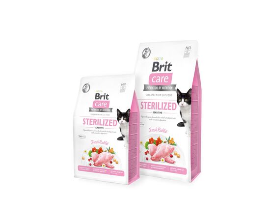 BRIT 8595602540754 CATS DRY FOOD 7 KG ADULT RABBIT