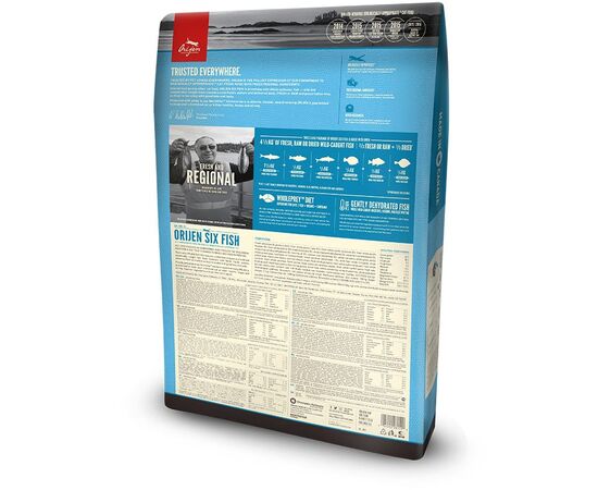 ORIJEN SIX FISH CATS DRY FOOD 5.4 KG ADULT