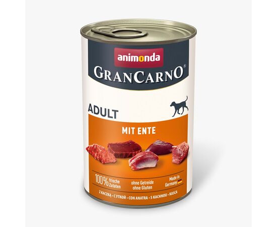 ANIMONDA GRANCARNO ADULT WITH DUCK - WET FOOD FOR DOGS - 400 G