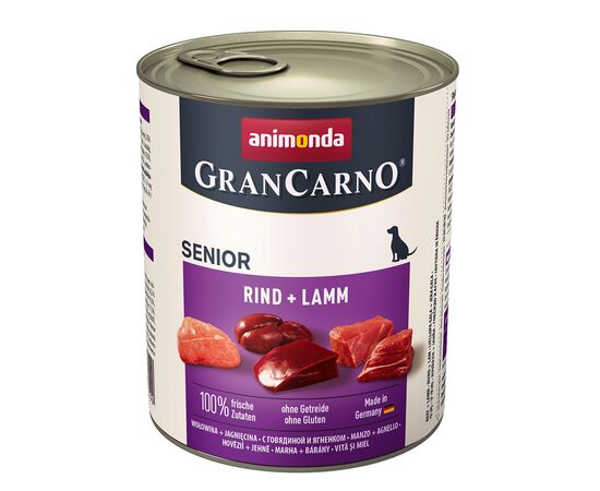 ANIMONDA GRANCARNO BEEF + LAMB BEEF, LAMB SENIOR 800 G