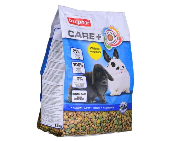 BEAPHAR CARE+ RABBIT FOOD FOR RABBITS - 1.5 KG