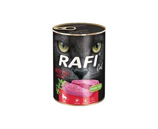 DOLINA NOTECI RAFI CAT ADULT WITH VEAL - WET CAT FOOD - 400G