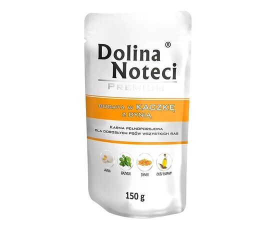 DOLINA NOTECI PREMIUM WET DOG FOOD DUCK WITH PUMPKIN 150 G