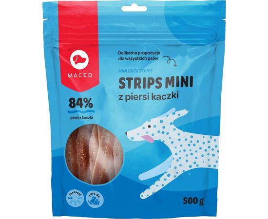 MACED MINI DUCKS STRIPS - DOG TREAT - 500G