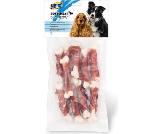 HILTON BONES WITH CALCIUM AND DUCK MEAT - DOG TREAT - 10