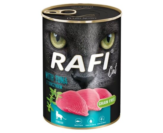 DOLINA NOTECI RAFI CAT ADULT WITH TUNA - WET CAT FOOD - 400G