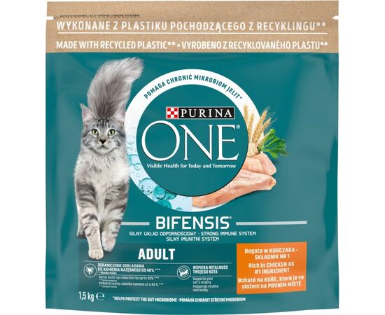 PURINA NESTLE PURINA ONE ADULT KOT KURCZK&PŁNEZIARNA 1,5KG