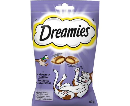 DREAMIES 5998749116500 DOG / CAT TREAT SNACKS DUCK 60 G