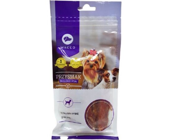 MACED FISH STICKS WITH DUCK - DOG TREAT - 60G