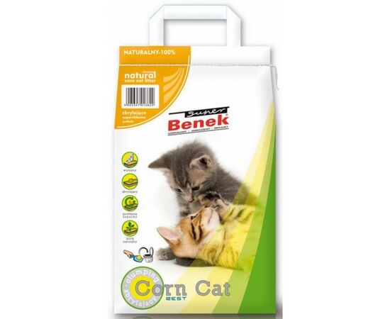 SUPER BENEK CERTECH SUPER BENEK CORN CAT - CORN CAT LITTER CLUMPING 14 L