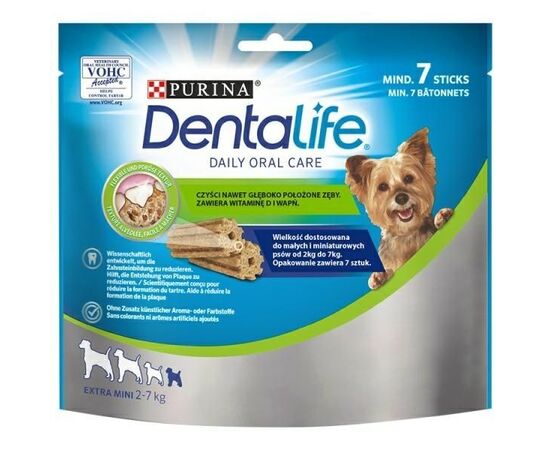 PURINA NESTLE PURINA DENTALIFE EXTRA MINI - DENTAL SNACK FOR DOGS - 69 G