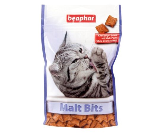 BEAPHAR MALT BITS - A TREAT FOR CATS AGAINST PILOBEZOARS - 35 G
