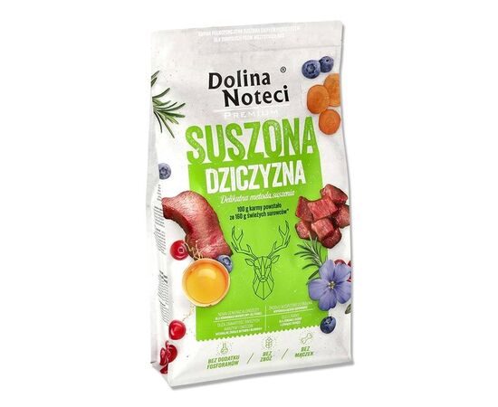 DOLINA NOTECI PREMIUM VENISON - DRIED DOG FOOD - 9 KG