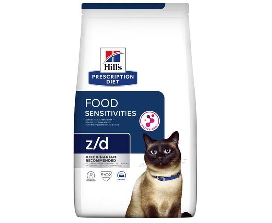 HILL'S PD FOOD SENSITIVITIES Z/D - DRY CAT FOOD - 1,5 KG
