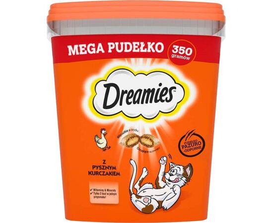 DREAMIES MIXED FLAVOURS WITH CHICKEN AND CHEESE - CAT TREAT - 2X350 G