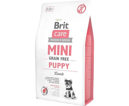 BRIT CARE MINI GRAIN-FREE PUPPY LAMB - DRY DOG FOOD - 7 KG