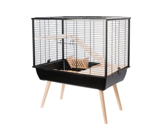 ZOLUX NEO MUKI H58 - CAGE LARGE RODENTS - BLACK