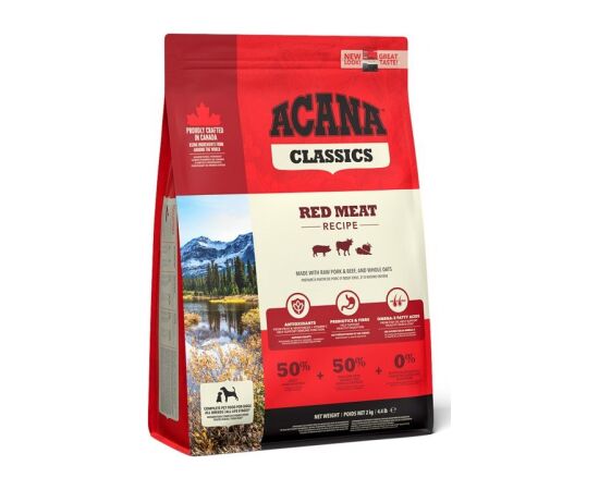 ACANA CLASSICS RED MEAT - DRY DOG FOOD - 2 KG