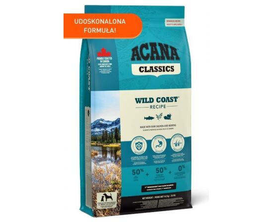 ACANA CLASSICS WILD COAST - DRY DOG FOOD - 14,5 KG