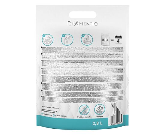 DIAMENTIQ OCEAN BREEZE - CAT LITTER - 3,8 L